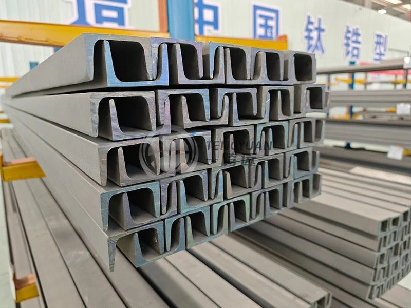 GR2 U-shaped Titanium Profile